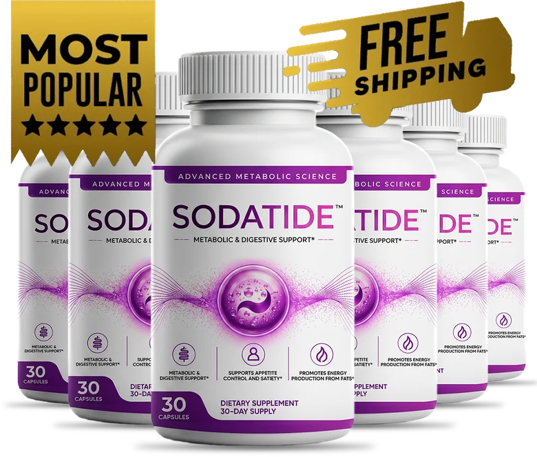 SodaTide bottle six-pack product photo